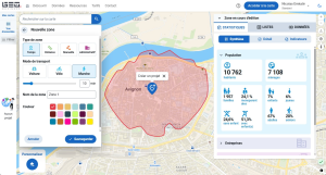 Zone de chalandise gratuite : créez la vôtre en ligne avec GEO Business